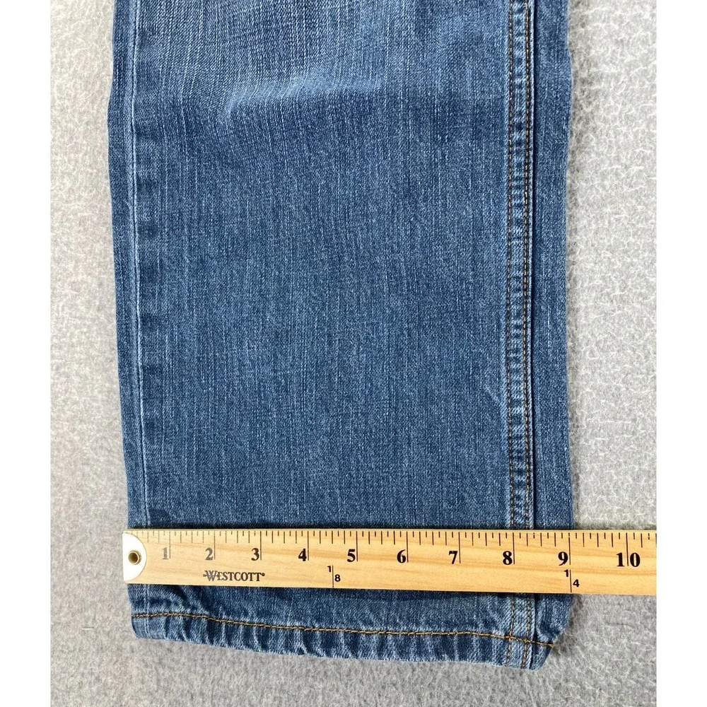 Levis 559 Jeans Men 38x30 Blue Med‎ Wash Relaxed Straight Whiskering City Preppy